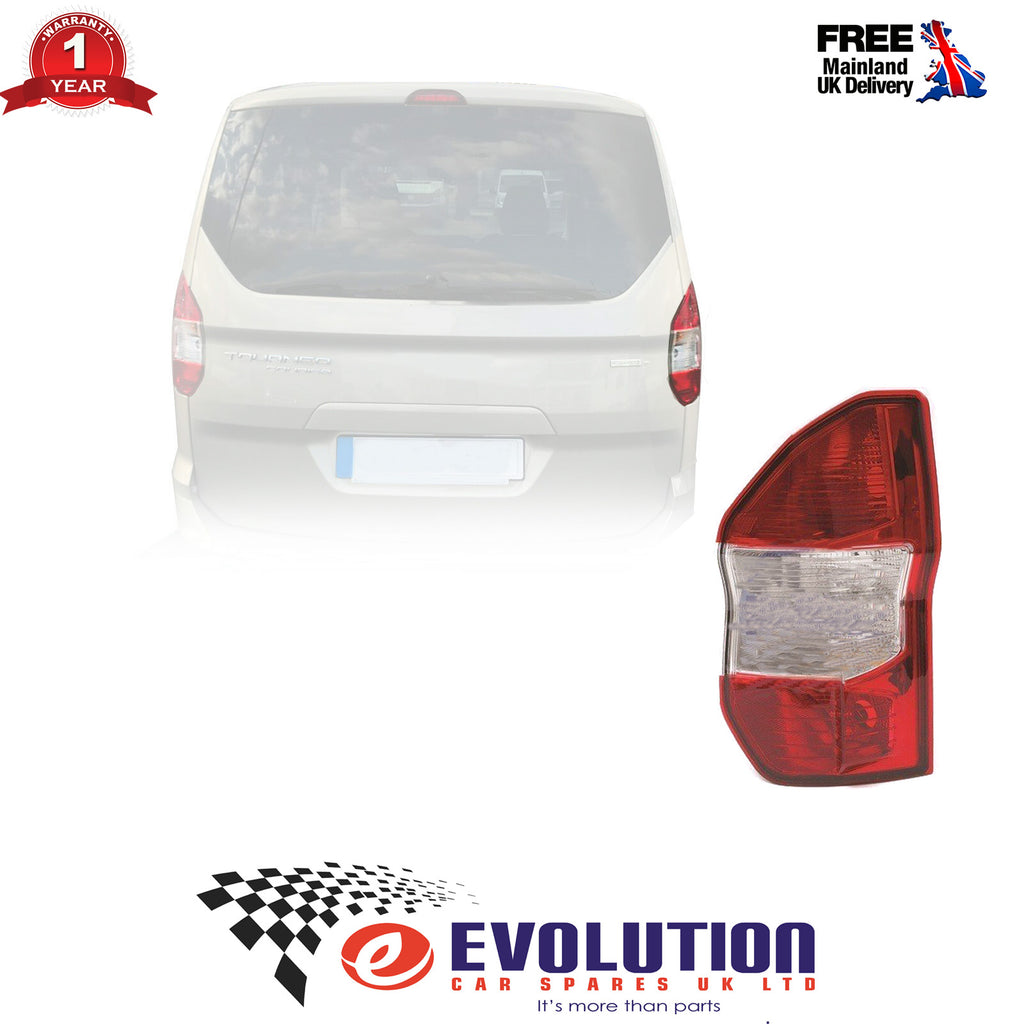 Rear Right Tail Light Without Bulb Holder Ford Transit Courier 2014 1841016