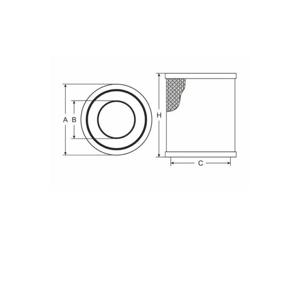 Citroen Relay Fiat Ducato Peugeot Boxer Air Filter 1444QV