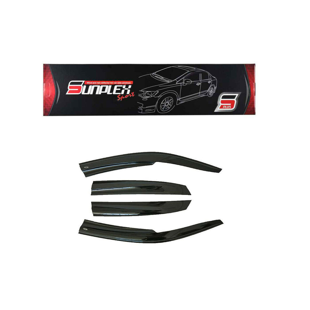 VW Golf MK5 MK6 MK7 Wind Rain Smoke Deflector Sunplex 4 Pcs (SUITABLE FOR HB NOT FOR ESTATE)