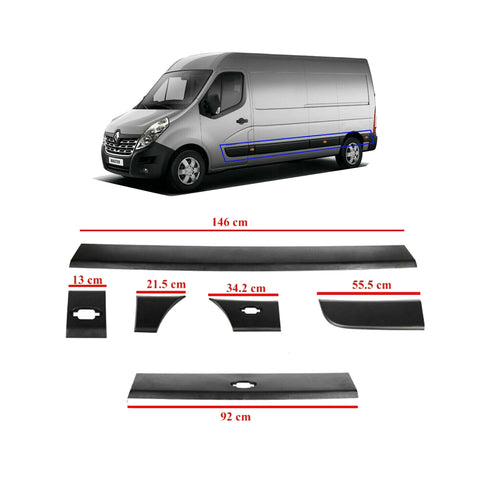 Renault Master Movano B Left Side Door Trim Moulding Strip  828200148R