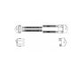 Ford Transit Connect Rear Break Hose 2000 to 2013 4409342