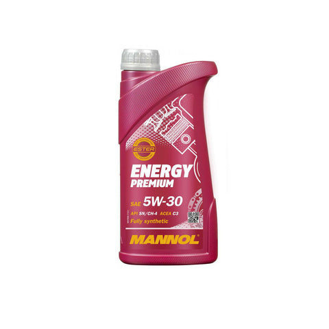 Mannol 1x1L Premium 5w30 Fully Synthetic Long Life Engine Oil SN/CH-4 ACEA C3
