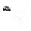 Ford Transit Rear Bumper Reinforcement Panel Bar 2000 to 2014 YC1517970AE