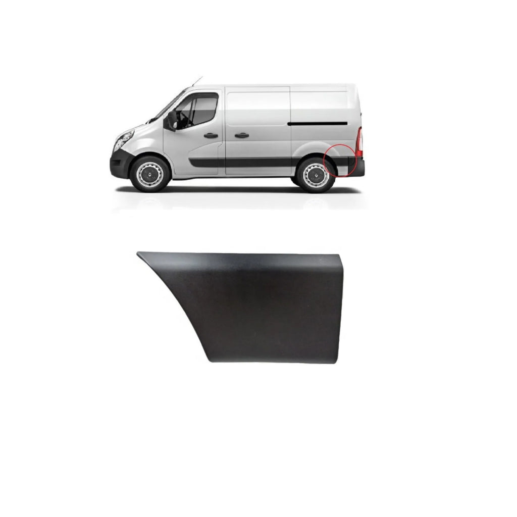 Renault Master III Vauxhall Movano Rear Left Door Lower Moulding Short Chassis 768F20005R
