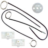 Mercedes Vito Viano W639 Front Left Passenger Side Window Regulator Repair Kit
