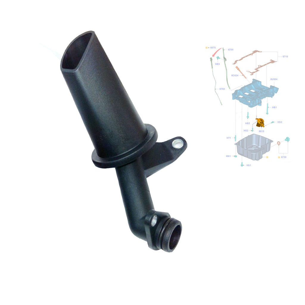  Transit MK 7 8 2.2 RWD 2.4 RWD DURATORQ Oil Pan Sump Pick Up Pipe 1731773