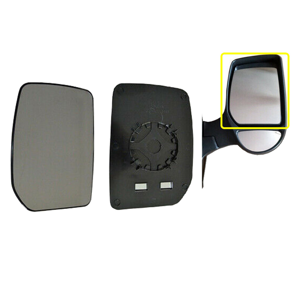 Ford Transit 1994 to 2000 Right Side Mirror Glass Non Heated 94VB17K740AC