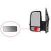 Crafter Sprinter LH Wing Mirror Blind Spot Lower Glass 2006 Onwards A0028111933