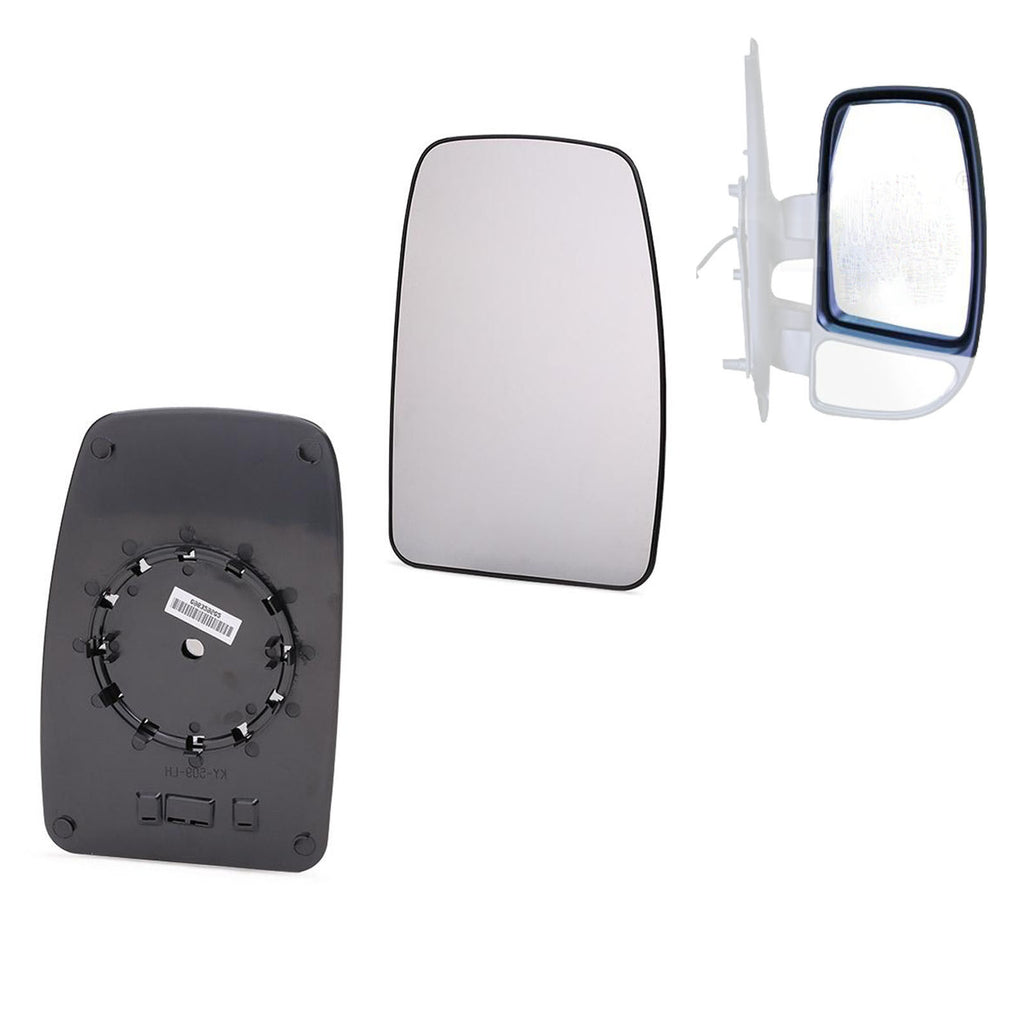 Master II Movano Interstar Upper Rh Wing Mirror Glass Non Heated  2001 to 2010 7701046190