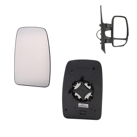 Renault Master III Upper Right Wing Mirror Glass Non Heated Movano B NV400 2010 ON 963655132R