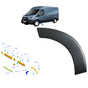 Ford Transit MK8 Front Left N/S Wheel Arch Trim Moulding 2014 Onwards 1844905