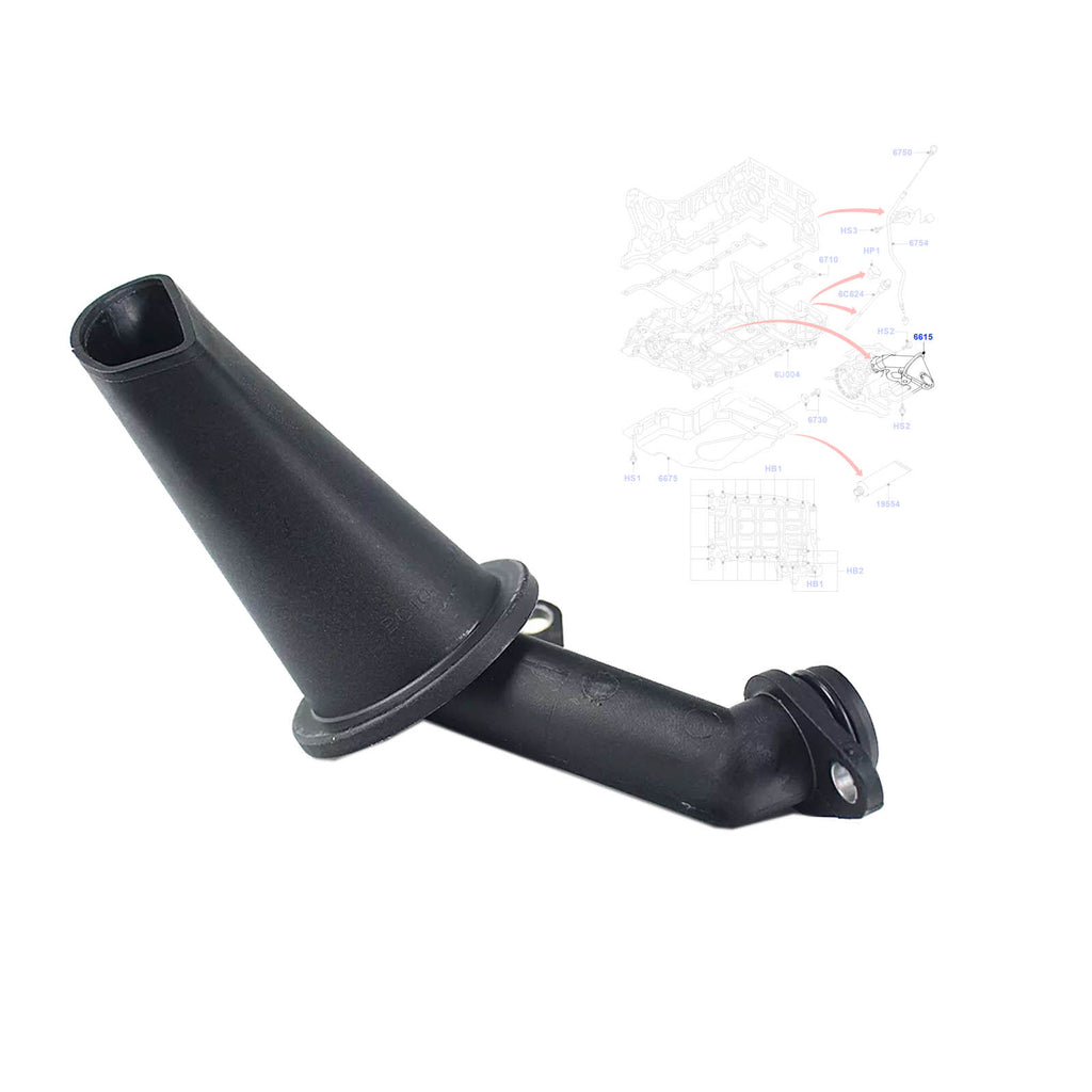 Ford Transit 2.0 2.4 Oil Pan Sump Pick Up Pipe 1C1O6615AA