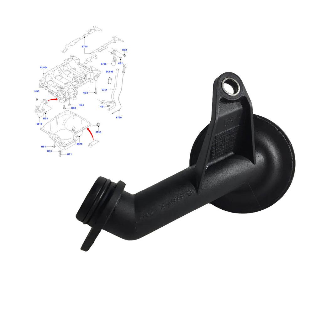 Ranger Transit Custom Ducato Boxer Relay 2.2 Oil Pan Sump Pick Up Pipe 2.2 1C1Q6615BA 