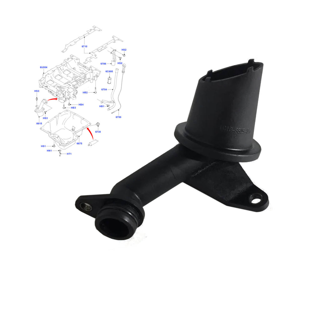 Ranger Transit Custom Ducato Boxer Relay 2.2 Oil Pan Sump Pick Up Pipe 2.2 1C1Q6615BA 