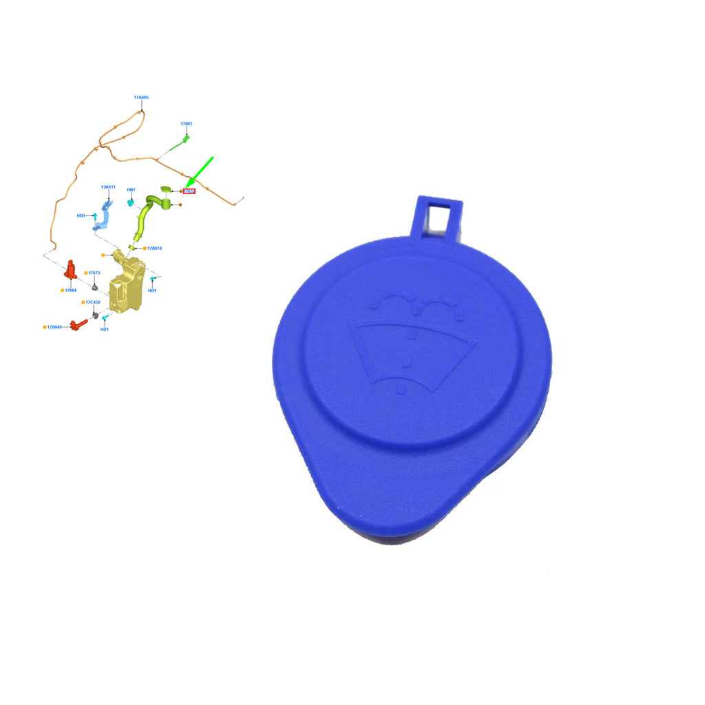 Ford Focus Mk4 Water Washer Bottle Cap Cover Lid JX7B17K606AA 