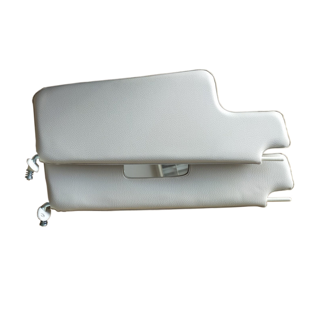VW Beetle Sun Visor Cream Driver Side And Passenger Side Set 1967 to 1979