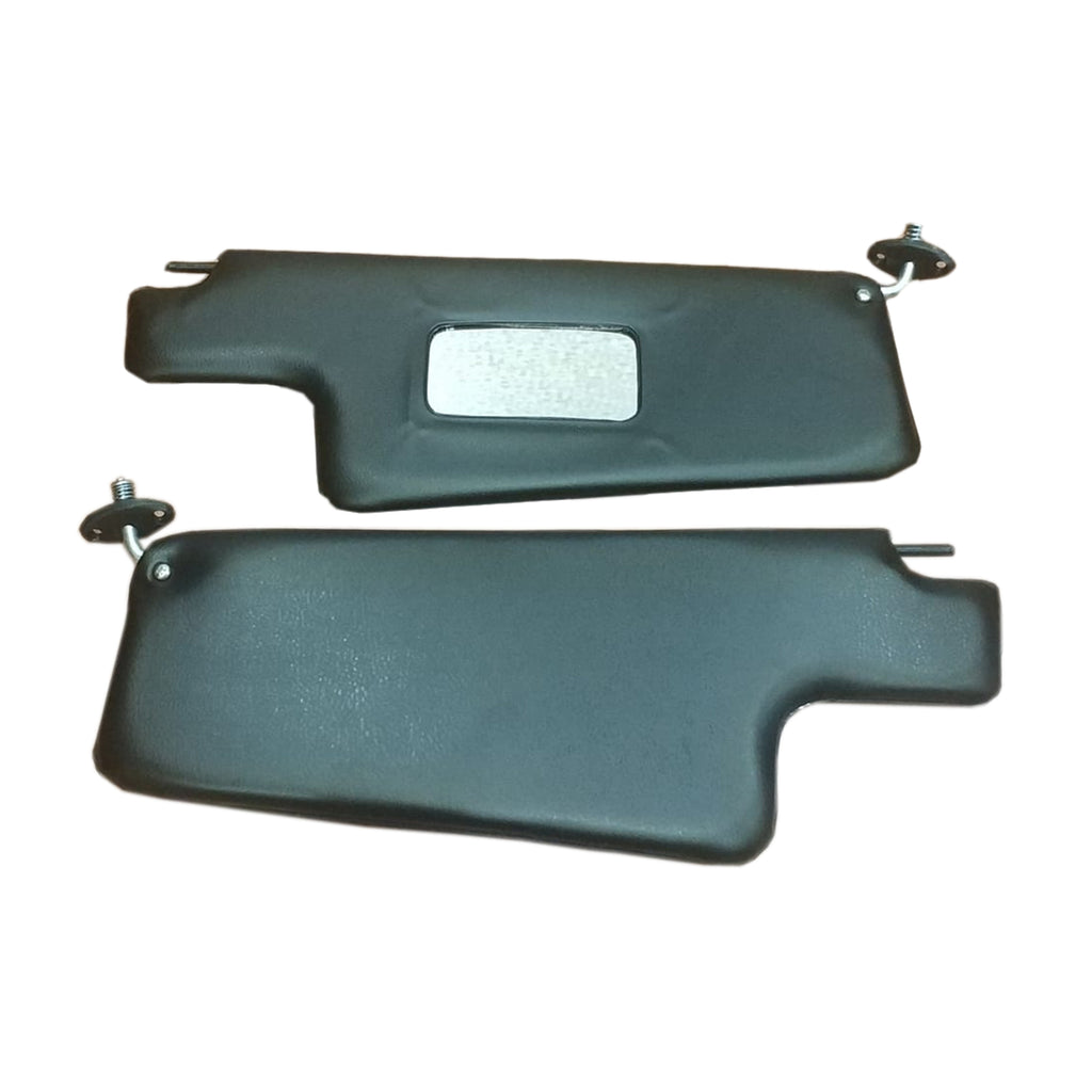 VW Beetle Sun Visor Black Driver Side And Passenger Side Set 1967 to 1979