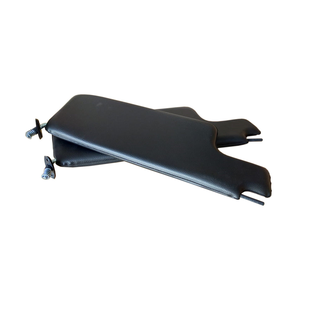 VW Beetle Sun Visor Black Driver Side And Passenger Side Set 1967 to 1979