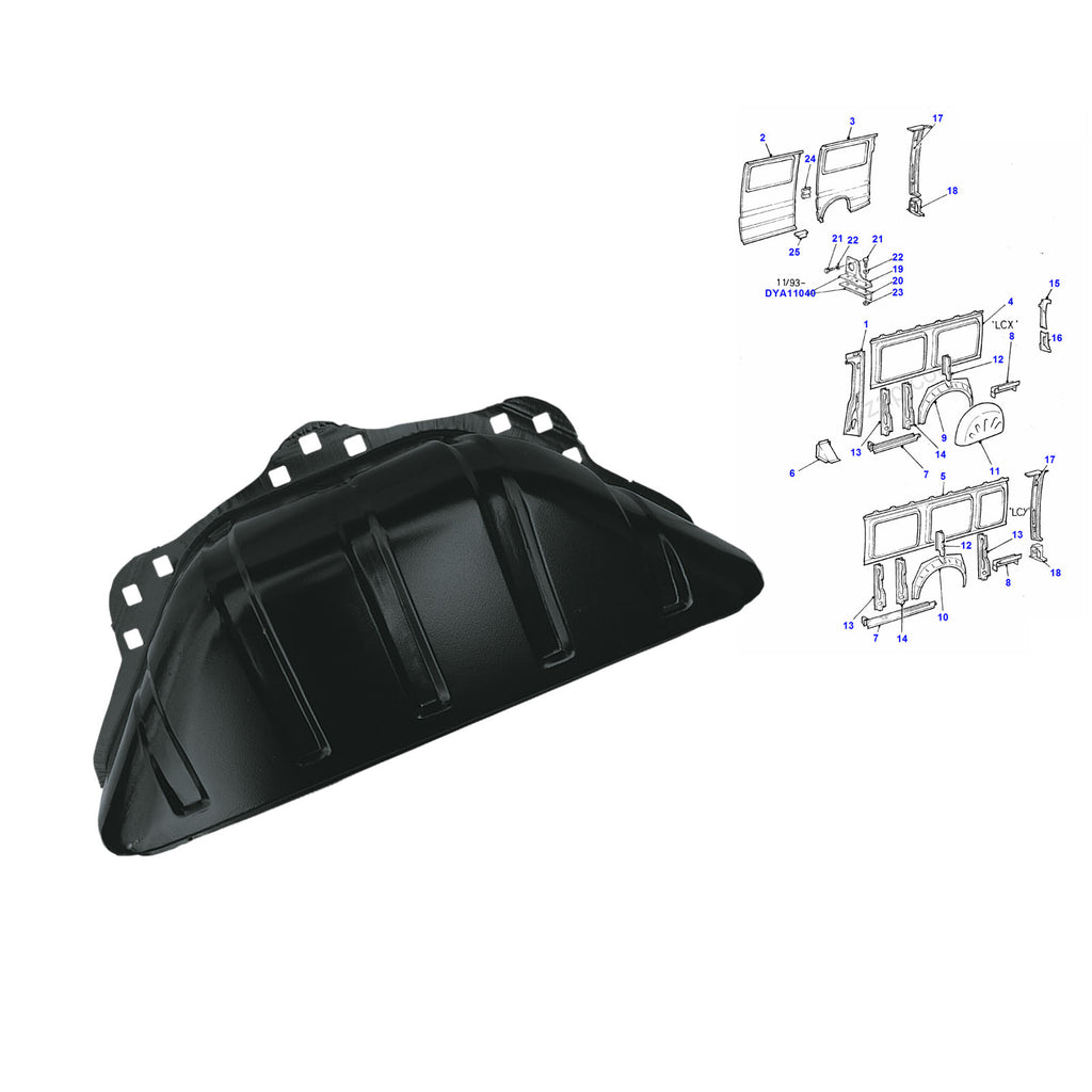Ford Transit T12 T15 Rear Wheel Arch Panel 1992 to 2002 P92VBV279A54AC