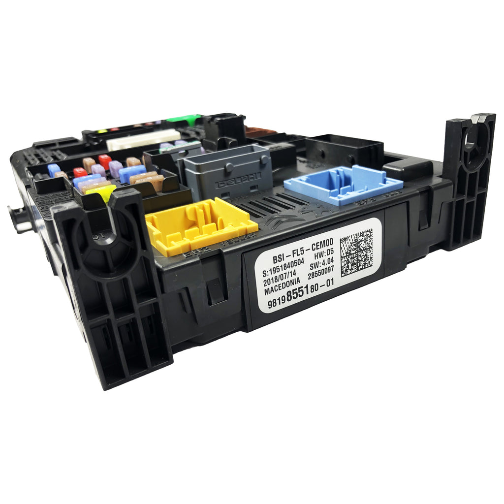 Peugeot Citroen 3008 DS4 BSI Driver Module Switchboard Fuse Box 9819855180