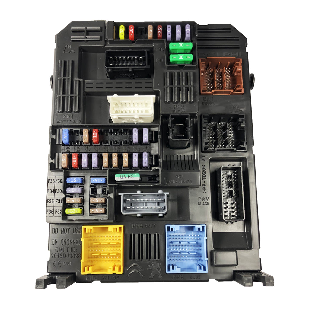 Peugeot Citroen 3008 DS4 BSI Driver Module Switchboard Fuse Box 9819855180