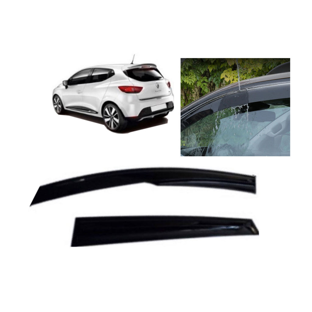 Renault Clio IV Wind Rain Sun Smoke Deflectors 4 Pcs Set 