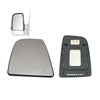 VW Crafter Sprinter 2006 ON Upper Left Wing Mirror Glass Heated 2E0857587A