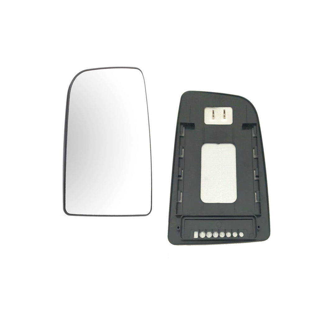 VW Crafter Sprinter 2006 ON Upper Left Wing Mirror Glass Heated 2E0857587A