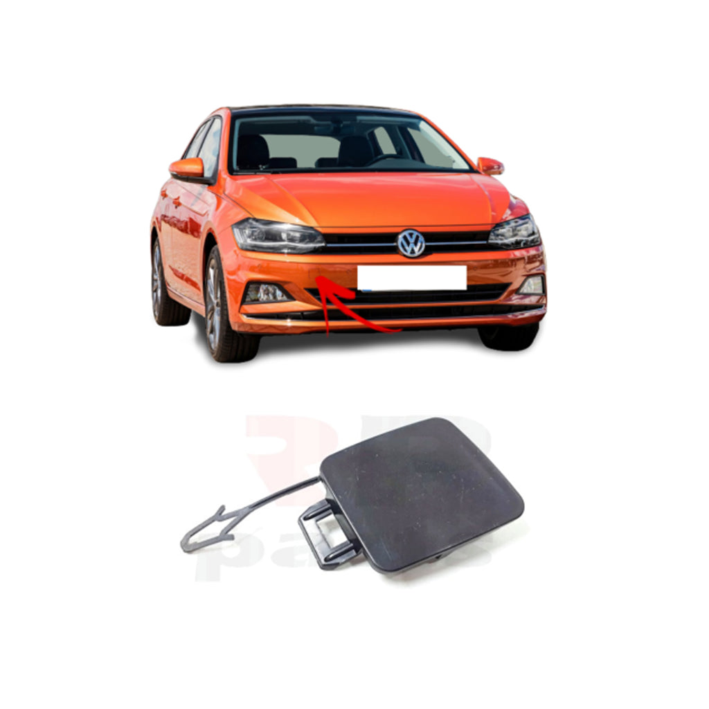  VW Polo Front Bumper Towing Eye Cover Flap 2018 Onwards 2G0807241