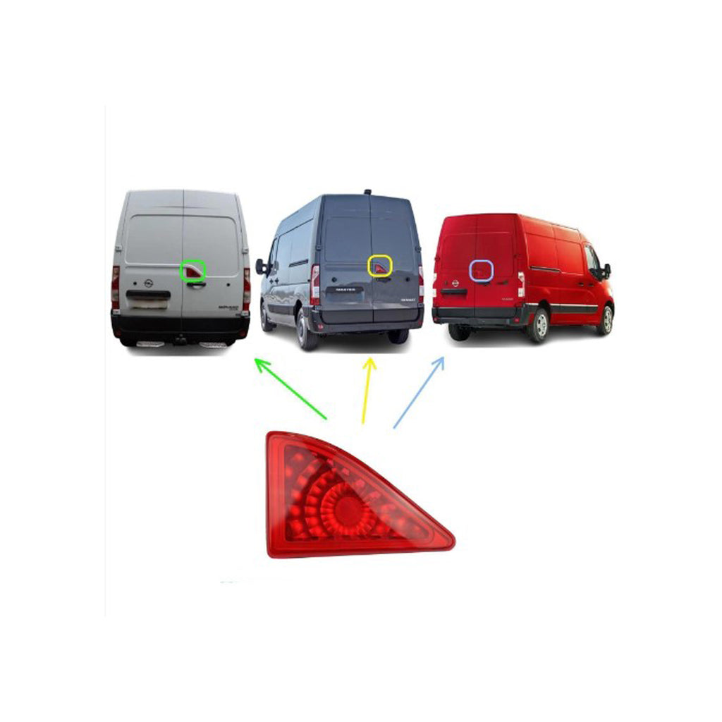 Master Movano NV400 Rear Red Central Brake Light Lamp 150283012 265900021R