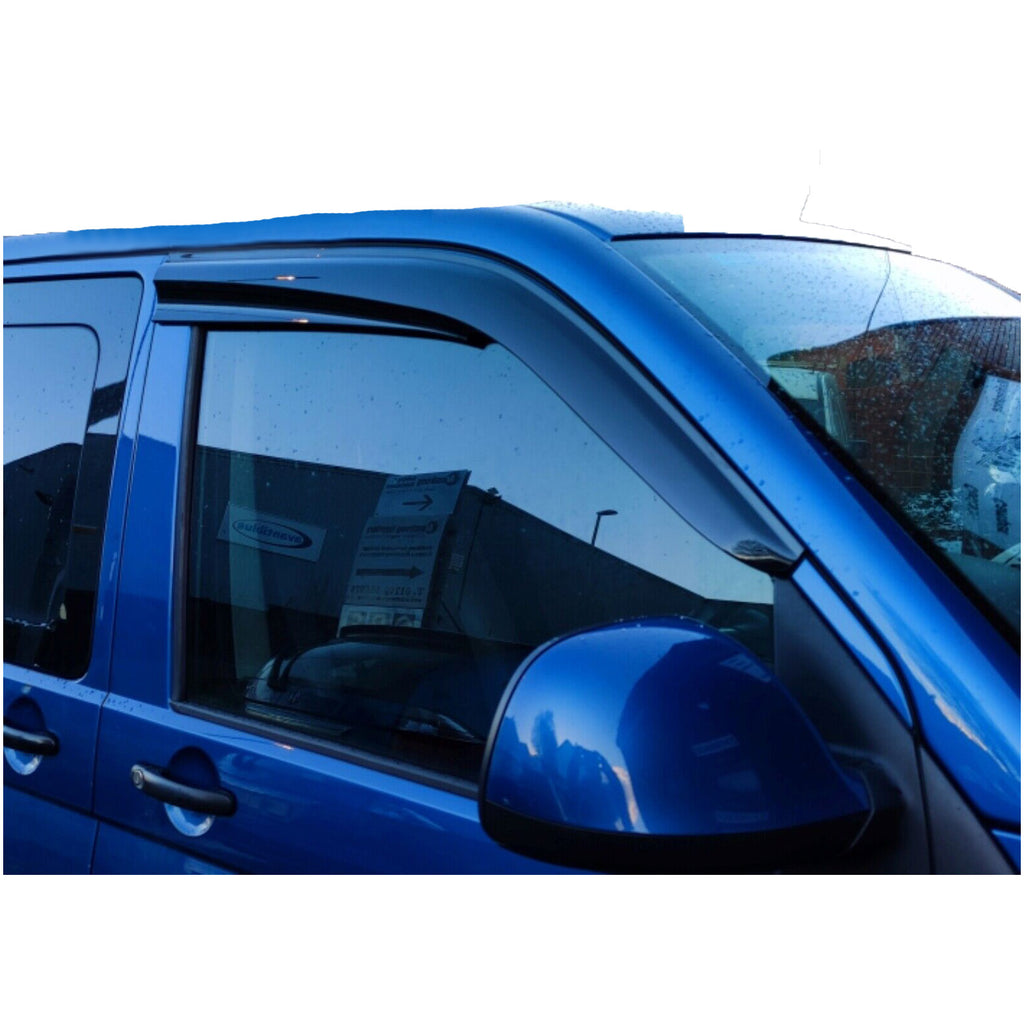VW Transporter T6 Sportline 2015 to 2021 Wind Rain Sun Smoke Deflectors