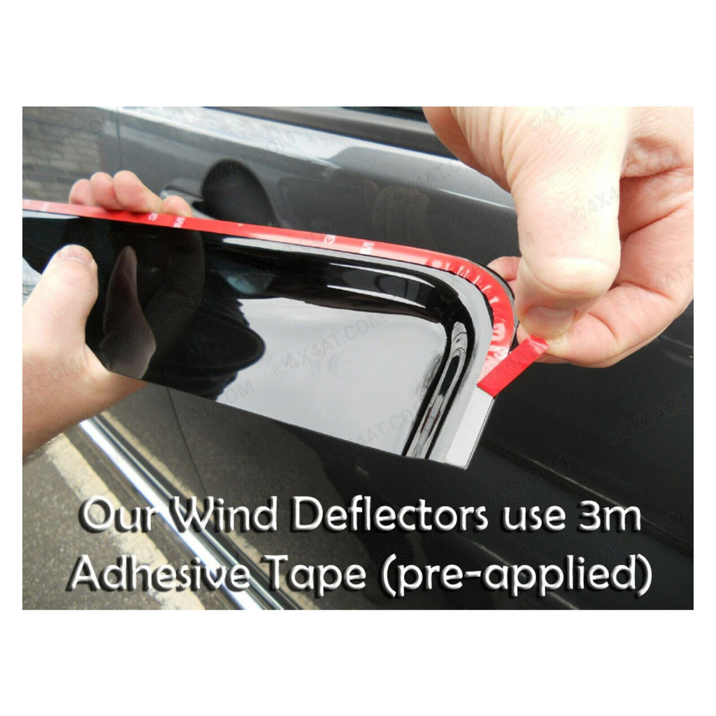 VW Transporter T6 Sportline 2015 to 2021 Wind Rain Sun Smoke Deflectors