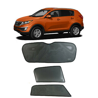 KIA SPORTAGE 2011 SUNSHADE SET / SUNVISOR SETS 3 WINDOWS / 3 PCS