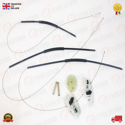 FRONT LEFT PASSENGER SIDE WINDOW REGULATOR REPAIR KIT FITS RENAULT MEGANE MK2