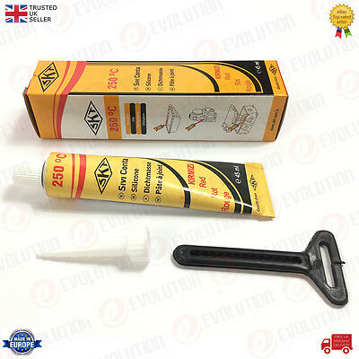250° C 45 ml SKT PREMIUM RED SILICONE GASKET SEALANT / MAKER ENGINE, COVERS