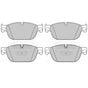 FRONT BRAKE PAD SET PEUGEOT 508, 407, 308, 2009 ONWARDS,  1610104080, 425473