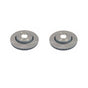A PAIR OF BORG & BECK FRONT BRAKE DISCS FITS HONDA CRV MK4, MK3, 45251SWAA20