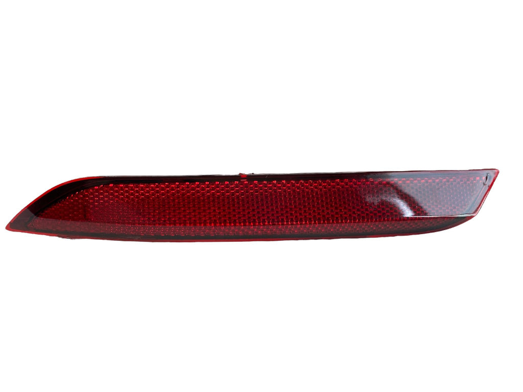 VW Polo Red Lens Left Rear Bumper Reflector Lamp No Light 2014 to 2017 6R0945105C