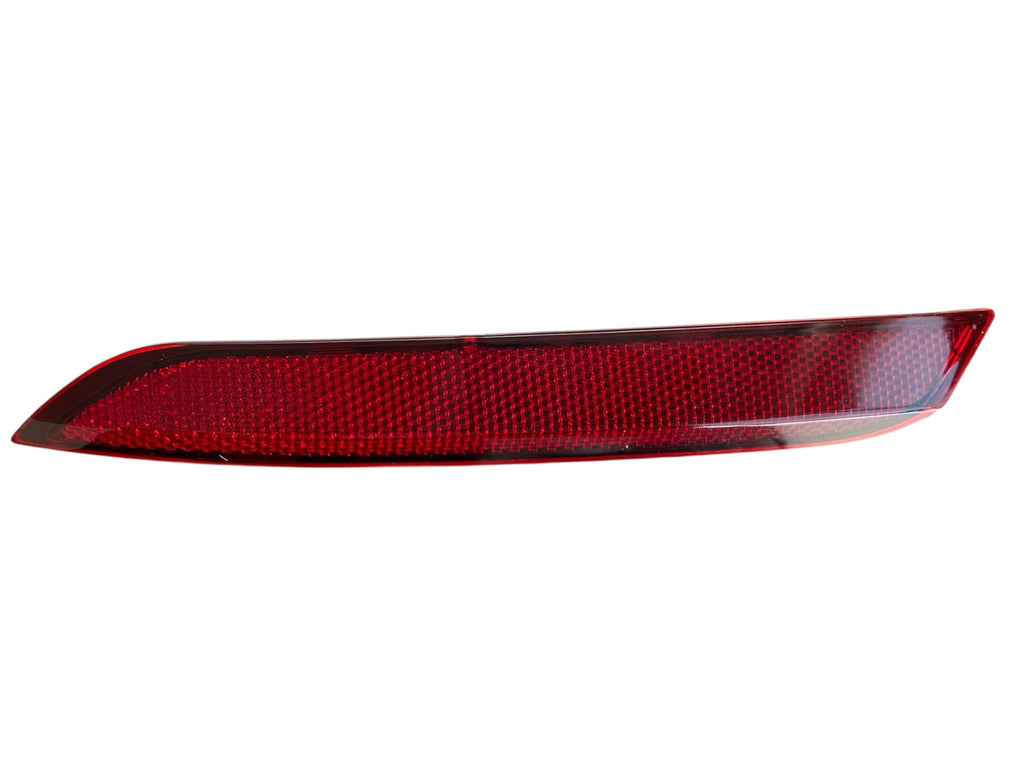 VW Polo Red Lens Left Rear Bumper Reflector Lamp No Light 2014 to 2017 6R0945105C