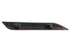VW Polo Red Lens Left Rear Bumper Reflector Lamp No Light 2014 to 2017 6R0945105C