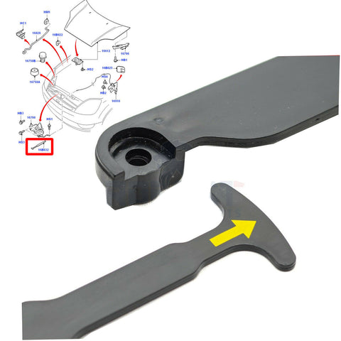 Ford Fiesta 2001 to 2010 Bonnet Hood Catch Release Handle Lever Pull Opener 2S6Q16B632AE