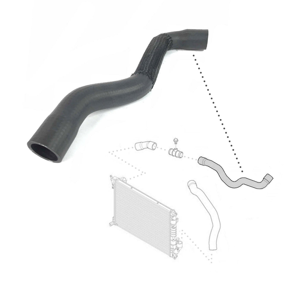 Mini Cooper S R50 R52 R53 Lower Radiator Hose 17127541094