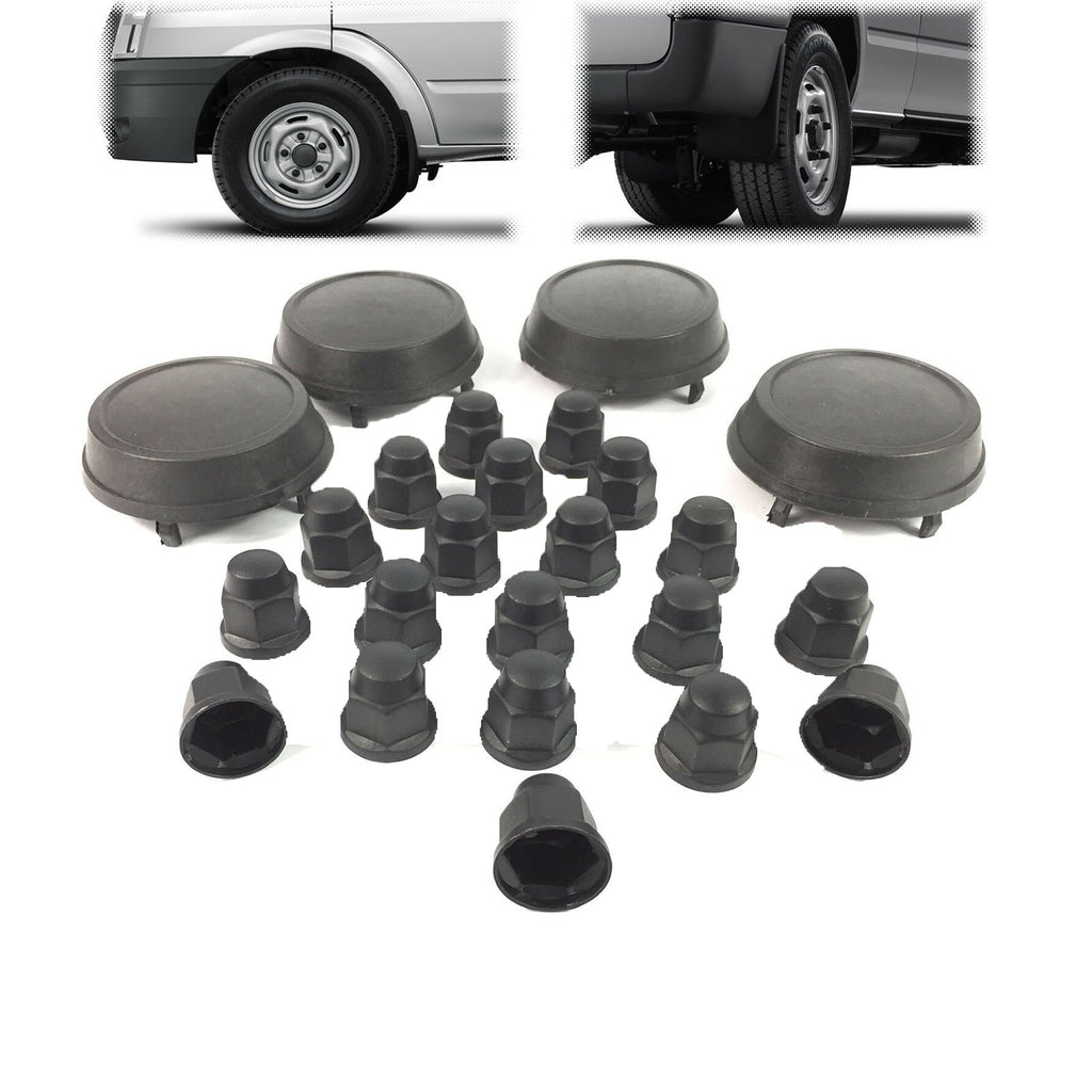 Ford Transit MK6 MK7 Wheel Center Cap X4 Nut Covers X20 Set 4041979