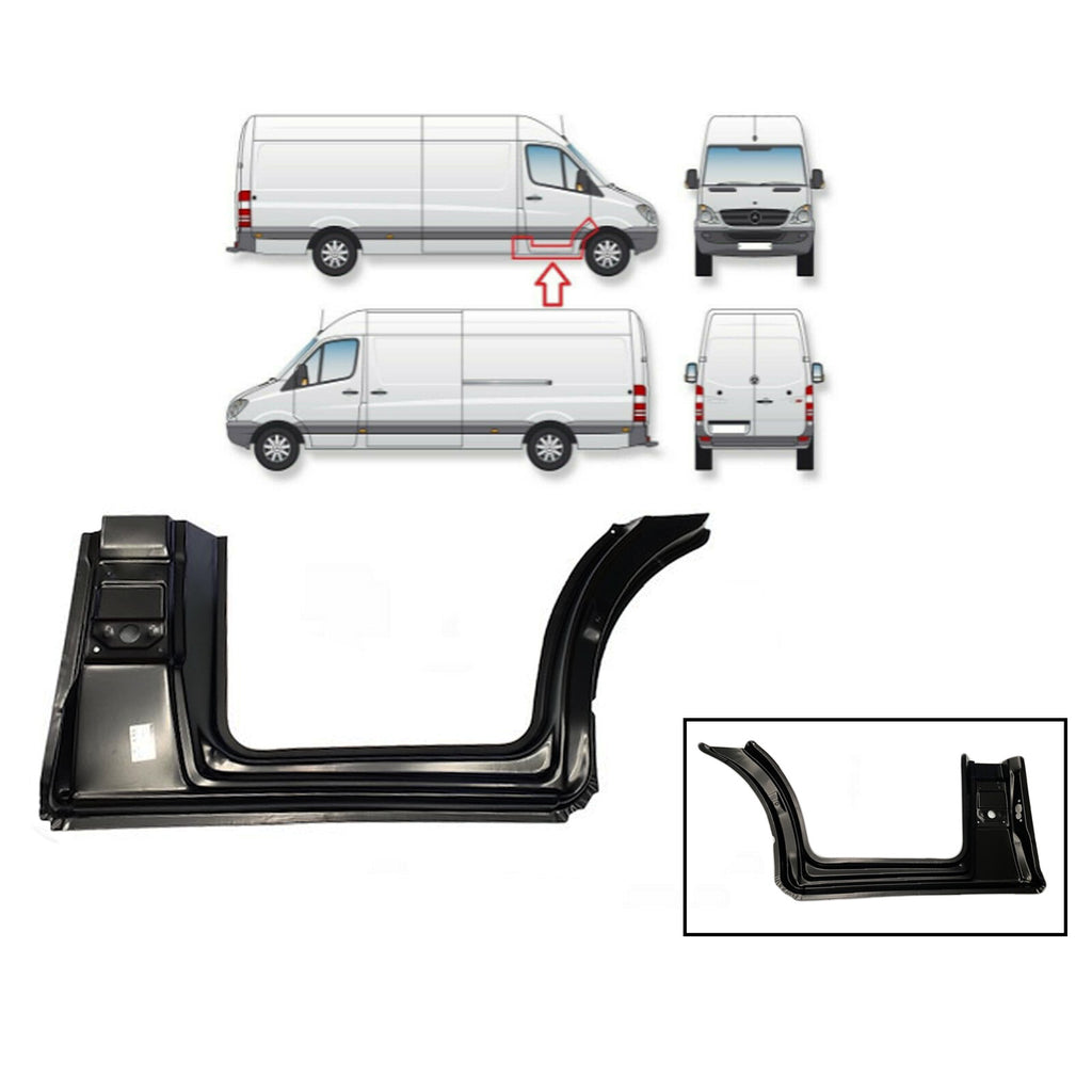 Mercedes Sprinter Front Right Complete Wheel Arch Panel Repair A9066302600