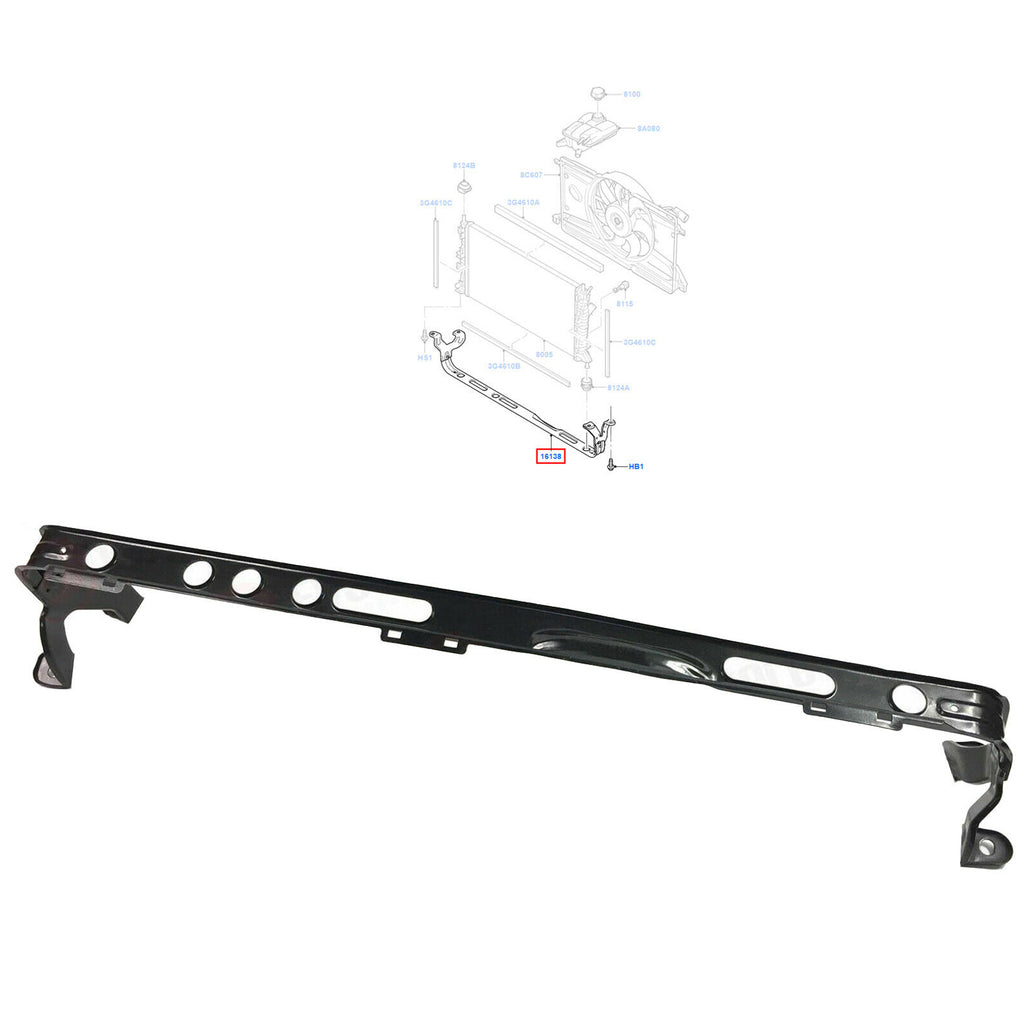 Ford Focus 2004 to 2012 1435962 Front Panel Radiator Support Crossmember