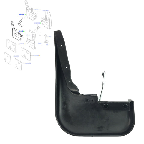 Ford Transit MK7 Front Right Mudguard Splash Mud Flap 1549539