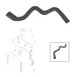 Radiator Hose Fits Ford Focus C Max Focus Mk 2 3M5H8260KH 1386718