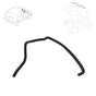  Vauxhall Corsa (C) MK2 Hose From Overflow Tank To Throttle Valve 1.6 2000-04