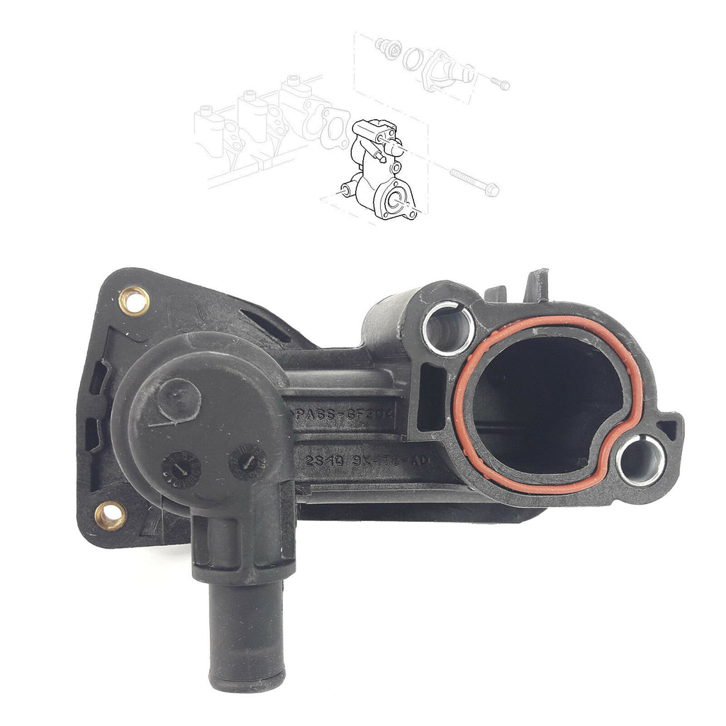 Thermostat Housing Water Outlet Fit Ford Focus 1.8 Diesel TDCi 1998-2005 1198060