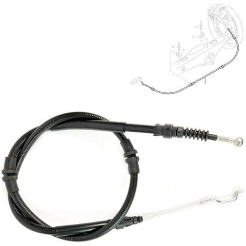 REAR BRAKE PARKING CABLE FITS VW TRANSPORTER T5 2003 ON, 7H0609701D